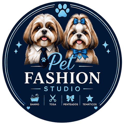 Logo da Pet Fashion Studio Betim — banho, tosa, penteados e temáticos